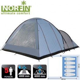 Пятиместная палатка Norfin Alta 5